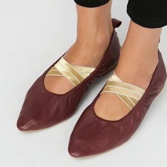 Free People Solitaire Pointed Ballet Flat - Picture 7 of 7